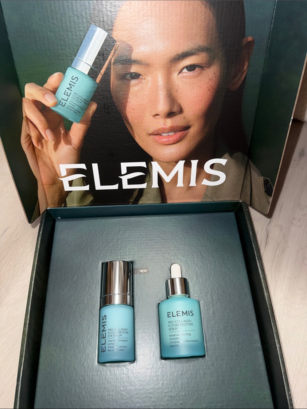 Elemis Pro-Collagen Turquoise Serum PR Box